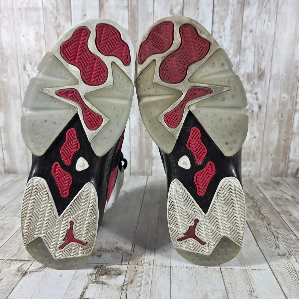 Jordan‎ 6-17-23 Mens Black White Gym Red Hybrid Basketball DC7330-006 Size 9